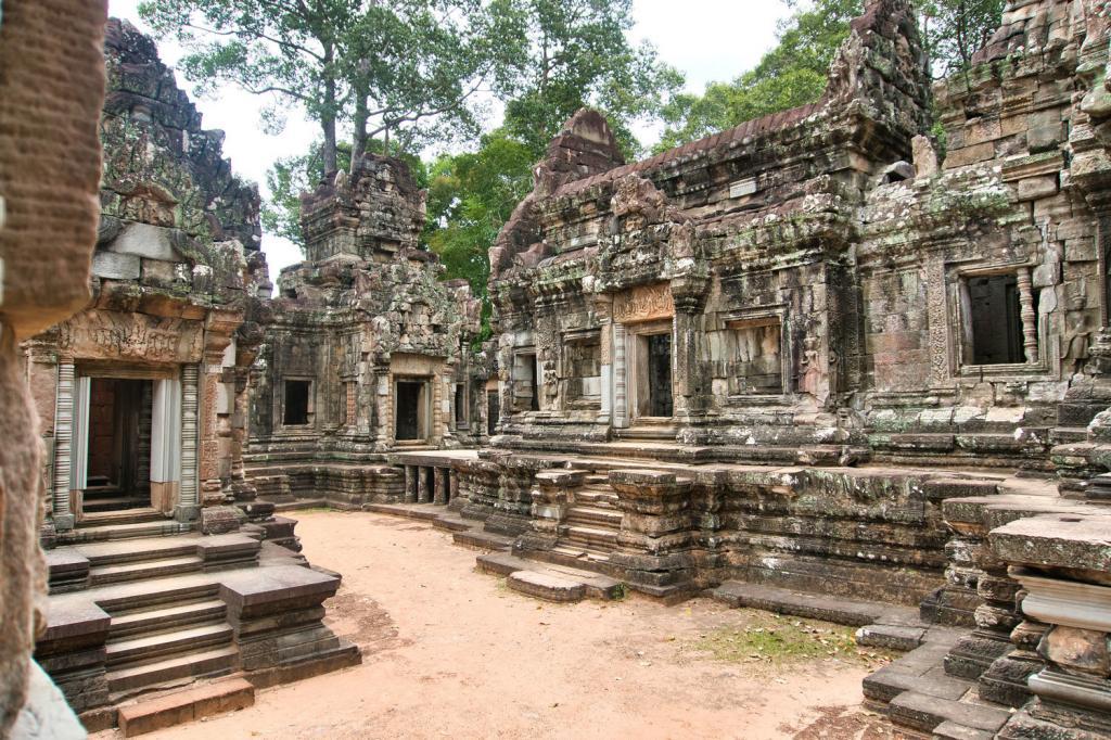 Chau Say Tevoda von Innen in Kambodscha