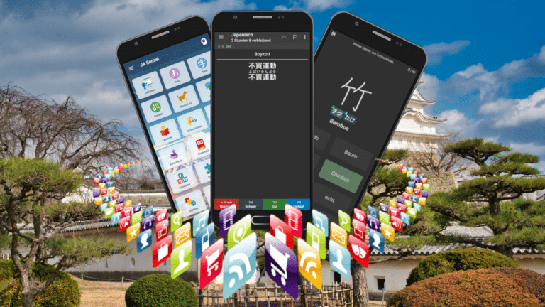 Titelbild 6 Apps zum Japanisch lernen