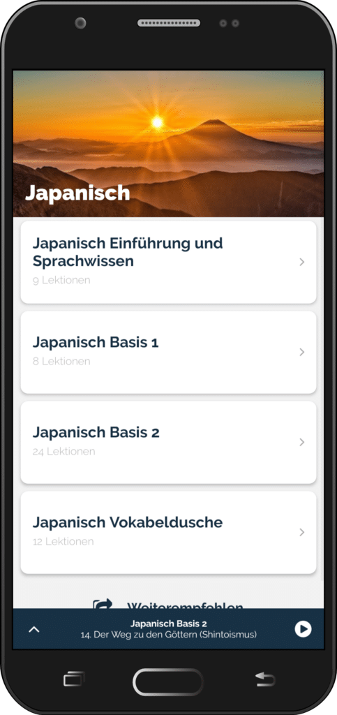 Screenshot der Jicki App